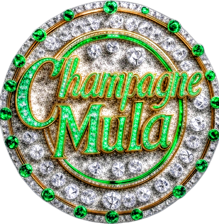 Champagne Mula posing in Header section